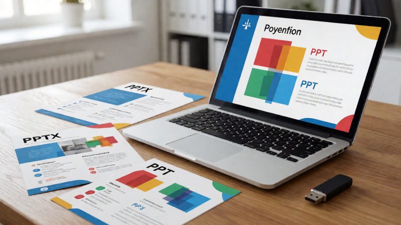 ppt模板下载 格式与软件兼容:pptx、ppt 配图